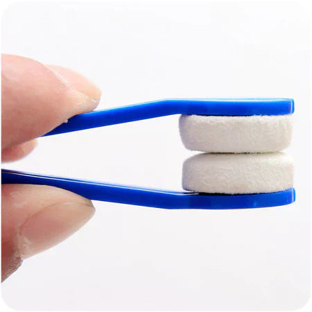 2-in-1 Microfibre Glasses Cleaning Brush